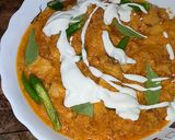 A picture of step 7 of Chicken Makhni.