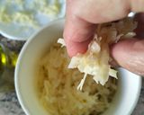 Foto del paso 5 de la receta: Spaghetti integrales al pesto con bacón ahumado