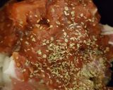 A picture of step 4 of My Tomato Chicken,Bacon & Onion dish. 😊.