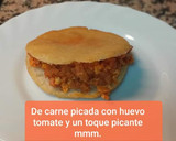 Foto del paso 4 de la receta: Arepa de carne etc