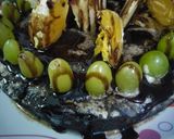 A picture of step 2 of Choco licious fruit cake.