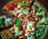 Foto langkah ke 7 dari resep Pizza Gluten Free.