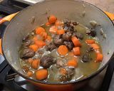 Une image de l'étape 16 de Sauté de sanglier aux carottes (sanglier préalablement mariné 12h).