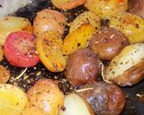 Foto del paso 9 de la receta: Raya, papines y verduras a la chapa