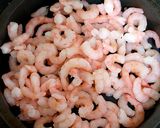 A picture of step 1 of My Garlic, Italian flavoured Prawn Salad.