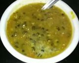 A picture of step 6 of Delhi style dal.