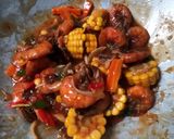 Foto langkah ke 4 dari resep Udang Asam Manis.