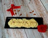 A picture of step 4 of Bread Rasmalai.