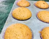 A picture of step 4 of Banana muffins.
