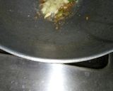 A picture of step 4 of Methi leaves pakoda kadhi.