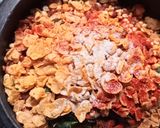 A picture of step 5 of South indian spicy mixture.
