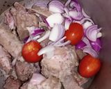 A picture of step 1 of Butt Mutton Karahi 😋❤🍲.