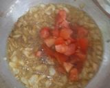 A picture of step 2 of Jhunka sabzi with Bajre ki Roti.