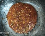 A picture of step 8 of Mix dal handvo in pan #emoji.