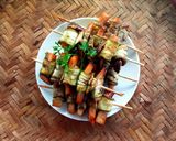 Hình bước làm 5 của món Món chay nhà làm