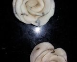 A picture of step 9 of Rose flower mathri.