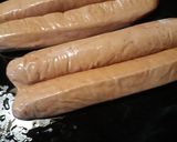 A picture of step 2 of Spicy Onions and Sausage.