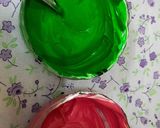 A picture of step 11 of Christmas 🍫 chocolate choco chips whip cream cake.