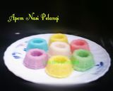 Foto langkah ke 8 dari resep Apem Nasi Pelangi.