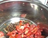 A picture of step 2 of Anokhi biryani.