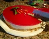 صورة لخطوة 6 من وصفة تشيز كيك مع جلي الفراولة (على طريقتي😋)