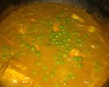 A picture of step 9 of Paneer Mutter.