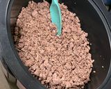 A picture of step 1 of Cowboy Chili (for the Slow Cooker).