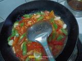 Rolade ayam saos tomat