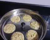 A picture of step 2 of Instant Moong Dal Idli.