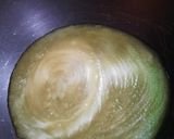 A picture of step 2 of Sooji ka halwa.