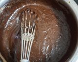 A picture of step 5 of Whole wheat choco banana walnut cake.
