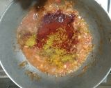 A picture of step 4 of Punjabi Paneer burji.