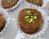 A picture of step 8 of Kunafa Mabrouma with Mixed Nuts.