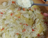 Foto del paso 5 de la receta: Risotto de pollo y parmesano