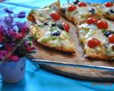 No Oven Pizza  پتیزا تابه ای recipe step 9 photo