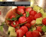 傑米. 奧利佛的地中海之夏西瓜蔬果沙拉的食譜步驟3照片