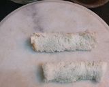 A picture of step 4 of Bread Khaman.