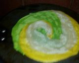 A picture of step 2 of TRIANGA LUCHHA PARATHA and aloo curri.