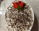 A picture of step 4 of Strawberry, Mint, and Chocolate Tiramisu (Egg-Free).