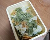 Foto del paso 2 de la receta Tupper de ensalada de pasta con jamón cocido y queso al orégano
