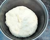 A picture of step 1 of Methi-potatoes discs.