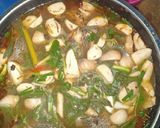 รูปขั้นตอนการทำที่ 2 ของ ต้มปลานิลครบเครื่อง