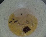 A picture of step 1 of Malabar vegy stew.