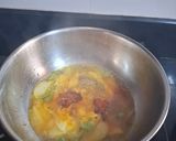 A picture of step 2 of Capsicum Sabzi.