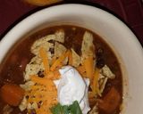A picture of step 2 of Black Bean and Sweet Potato Chili - CROCKPOT.