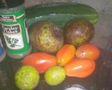 A picture of step 2 of Chickpea salad.