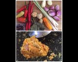 Foto langkah ke 2 dari resep Kulit ayam bumbu kuning.