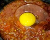 A picture of step 4 of Shakshuka.