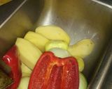 Foto del paso 1 de la receta: Arañita a la criolla con papas fritas
