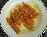 Foto del paso 3 de la receta: Tiras de pavo al curry con guisantes